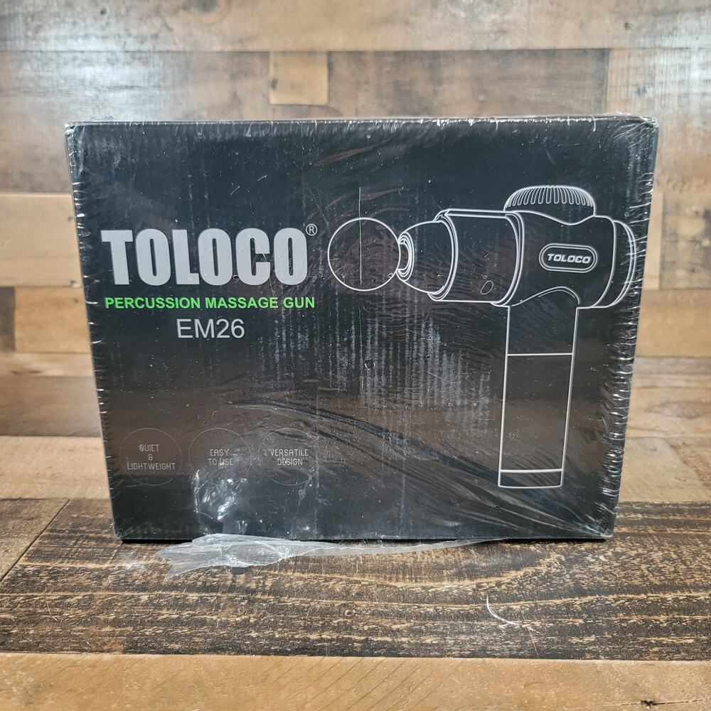 Toloco EM26 Portable Deep Tissue Percussion Massage Gun